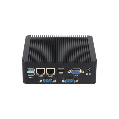 Intel Pentium J2900 Βιομηχανικός υπολογιστής με διπλή LAN 4 COM Υποστήριξη διπλής οθόνης