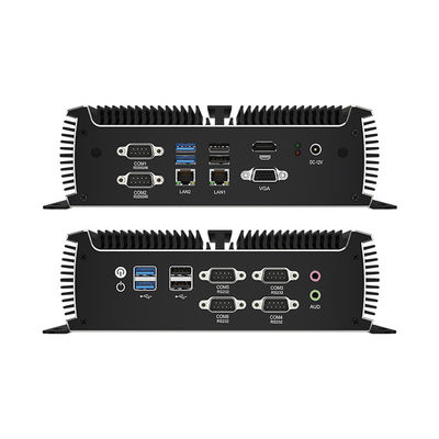 Intel Core i5 5200U Fanless PC με διπλό LAN 6 COM και DDR4 RAM έως 32G