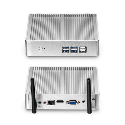 Intel Celeron και Core Fanless Mini PC με DDR3 RAM 8GB Υποστήριξη διπλής οθόνης