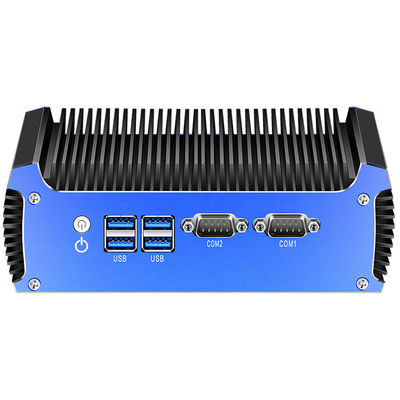 Διπλό LAN Διπλό COM Intel Fanless Mini PC με DDR3 RAM έως και 8GB Linux και mSATA
