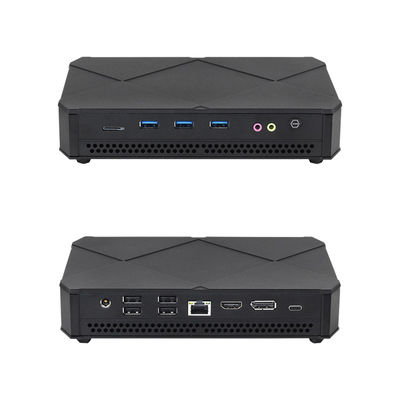 Intel Core i5 Series Black Mini PC με διπλό M.2 SSD 2280 διπλό σταθερό ανεμιστήρα ψύξης