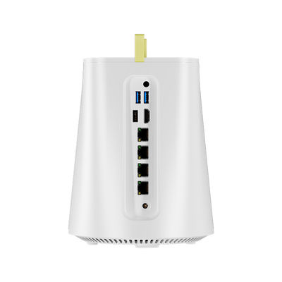 AMD Athlon 300U 3050E 4 LAN NAS Firewall Mini PC με DDR4 64G και ανεμιστήρα για δρομολογητή