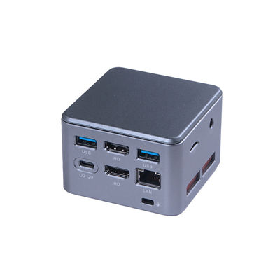 Intel Celeron N5105 Μίνι PC Φορητό Πικ PC LPDDR4x 16GB Με Μονό LAN Δύο HDMI