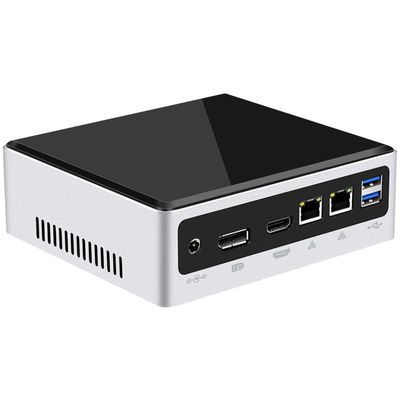 Μίνι PC παιχνιδιών με επεξεργαστές Intel Core Διπλό LAN Διπλή DDR4 μνήμη RAM και ανεμιστήρα ψύξης