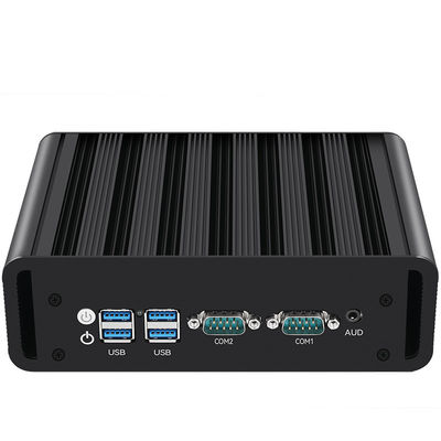 Intel N100 Fanless Industrial PC με DDR4 16GB RAM Υποστηρίζει διπλή οθόνη