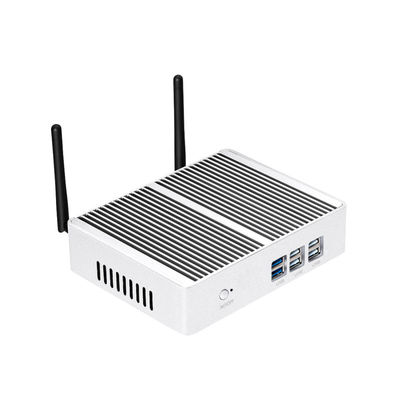 Intel Mini PC Pentium 3805U με μεθοδο διάχυσης θερμότητας χωρίς ανεμιστήρα για το σπίτι