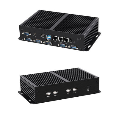 Intel Celeron Fanless Industrial Mini Desktop PC με αλουμινένιο πλαίσιο WiFi