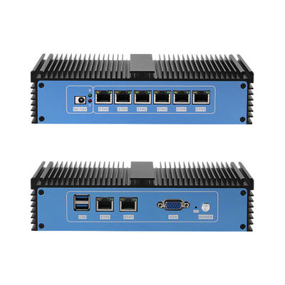 Celeron Router Μίνι Υπολογιστής με DDR4 16GB RAM Μηχανή ψύξης χωρίς ανεμιστήρα