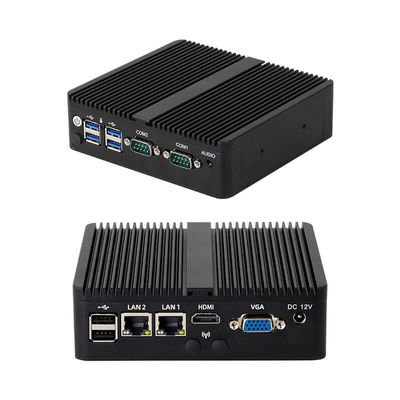 Intel Celeron N5095 Βιομηχανικός υπολογιστής με διπλό Ethernet διπλό COM DDR4 16GB RAM
