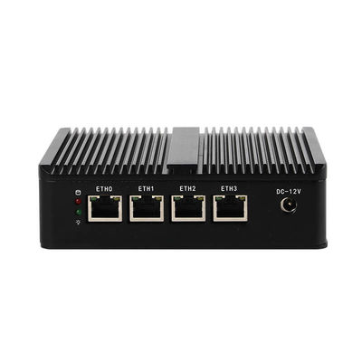 DDR3 8GB Firewall Mini PC Router με Intel Celeron N2830 Μηχανή ψύξης χωρίς ανεμιστήρα