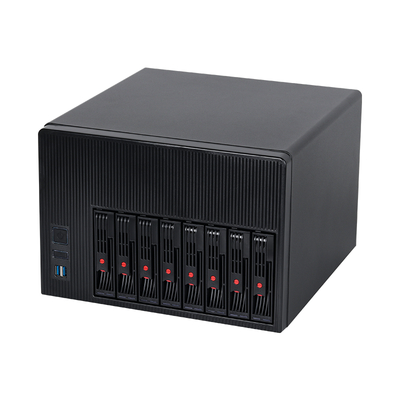 Διακομιστής NAS N150 8-Θέσεων Διεπαφή Host Κέλυφος Αποθήκευσης NAS Δικτύου