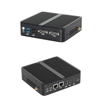 Intel Celeron N150 με Διπλό Ethernet Διπλό COM DDR4 16GB RAM Βιομηχανικός Υπολογιστής