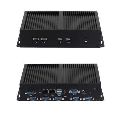 Intel Core I5-6300U επεξεργαστής με διπλό LAN έξι COM και έξι USB Industrial PC