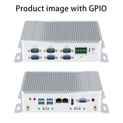Intel N100 επεξεργαστής με διπλό LAN έξι COMs και DDR5 max 16GB Industrial Mini PC