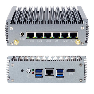 In-tel Core i5 1135G7 επεξεργαστής 4 πυρήνες 8 νήματα Βασική συχνότητα 2.4GHz 6*In-tel i225 κάρτα δικτύου Λογισμικό Router Host Mini PC